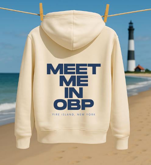 Meet Me In OBP Hoodie - Sand