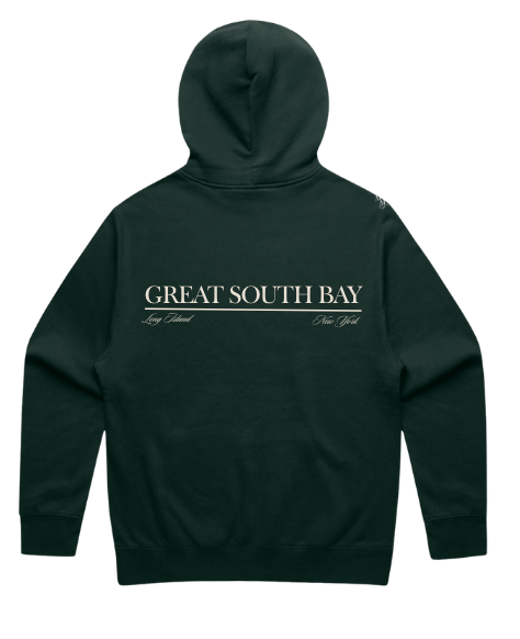 Green Great South Bay Hoodie