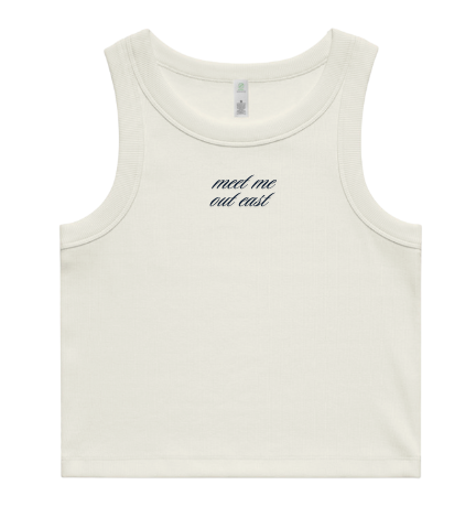 Meet Me Out East Crop Tank