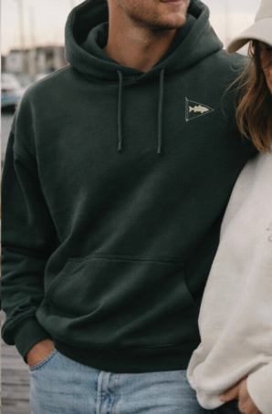 Green Great South Bay Hoodie