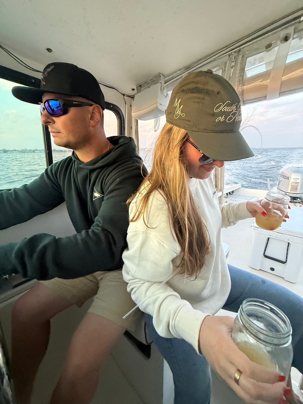 Green Great South Bay Hoodie